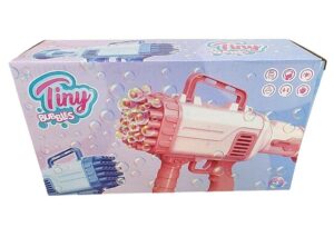 BURBUJERO PISTOLA TINY A PILA VR1 55050 ROSA - Imagen 2