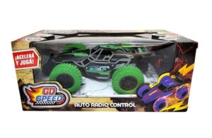 AUTO ARENERO R/C GO SPEED RUEDA DE GOMA VR2 55105 VERDE - Imagen 6