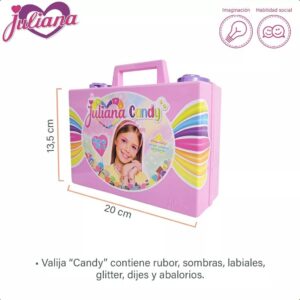 VALIJA JULIANA CANDY MAKE UP Y BIJOU COD SISJUL125 - Imagen 2