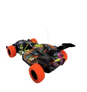 AUTO CON LUZ FORMULA 1 GRAFFITI R/C VR2 55214 RUEDAS NARANJA - Imagen 5