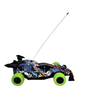 AUTO CON LUZ FORMULA 1 GRAFFITI R/C  VR1 55214 RUEDAS VERDES - Imagen 5