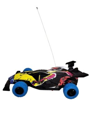 AUTO CON LUZ FORMULA 1 GRAFFITI R/C  VR3 55214 RUEDAS AZULES - Imagen 6