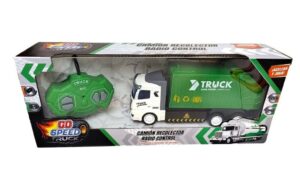 CAMION DE BASURA CON LUZ RADIO CONTROL GO SPEED COD 55131