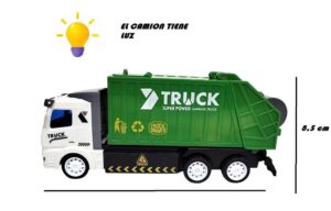 CAMION DE BASURA CON LUZ RADIO CONTROL GO SPEED COD 55131 - Imagen 7