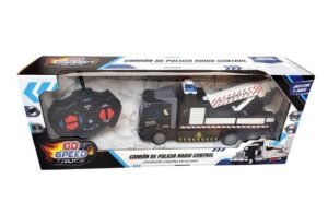 CAMION GRUA POLICIA RADIO CONTROL GO SPEED COD 55132