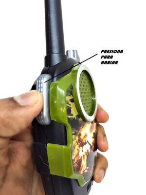 WALKIE TALKIE INTERCOMUNICADOR X2 COD 54560 - Imagen 4