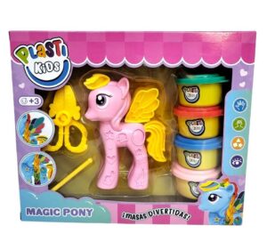 SET MASAS CON ACCESORIOS PONY PLASTIKIDS COD 55153