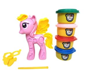 SET MASAS CON ACCESORIOS PONY PLASTIKIDS COD 55153 - Imagen 2