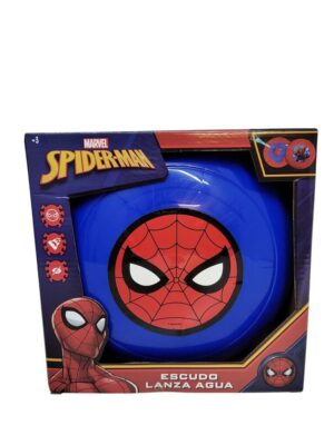 ESCUDO LANZA AGUA DE SPIDERMAN EN CAJA COD 8836