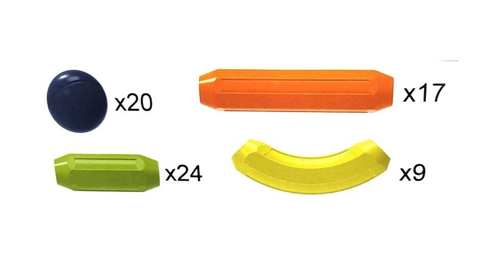 BLOQUES STICKS MAGNETICOS 70 PIEZAS COD Q4 - Imagen 2