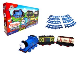TREN CON VIAS HAPPY TRAIN THOMAS A PILAS 11 PIEZAS COD 266B-3