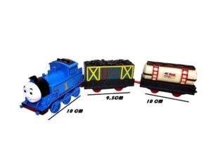 TREN CON VIAS HAPPY TRAIN THOMAS A PILAS 11 PIEZAS COD 266B-3 - Imagen 6