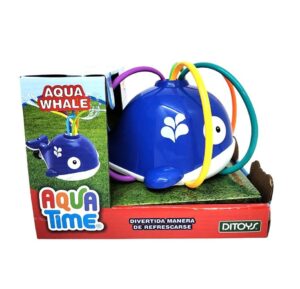 AQUA TIME BALLENA CON ROCIADORES DE AGUA ONDULARES COD 2796 - Imagen 4