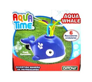 AQUA TIME BALLENA CON ROCIADORES DE AGUA ONDULARES COD 2796 - Imagen 3