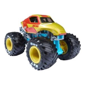 MONSTER JAM VEHICULO 1:64 METAL PACK X2 MARVEL VR2 58791 IRON MAN VS WAR MACHINE - Imagen 4