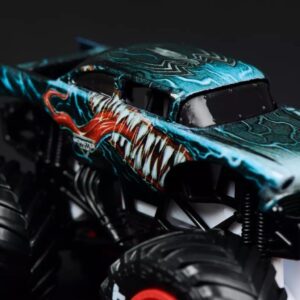 MONSTER JAM VEHICULO 1:64 METAL PACK X2 MARVEL VR1 58791 VENOM VS SPIDERMAN - Imagen 6