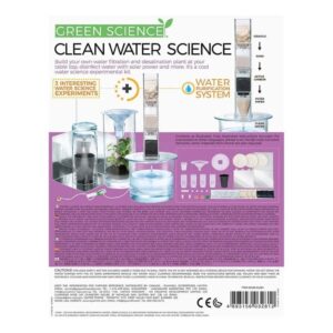 JUEGO DE CIENCIA FILTRO DE AGUA CLEAN WATER COD FM281 - Imagen 6