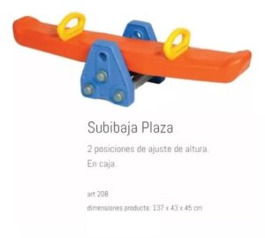 SUBE Y BAJA VEGUI CON ALTURA REGULABLE COD 208 - Imagen 4