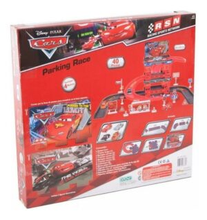 DISNEY CARS PISTA GARAGE DE AUTOS PARKING RACE ORIG COD 1631 - Imagen 4