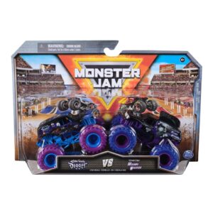 MONSTER JAM PACK X2 AUTOS ESCALA 1:64 MODELOS VR10 58702 SON UVA DIGGER VS MOHAWK WARRIOR