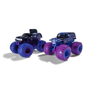 MONSTER JAM PACK X2 AUTOS ESCALA 1:64 MODELOS VR10 58702 SON UVA DIGGER VS MOHAWK WARRIOR - Imagen 2