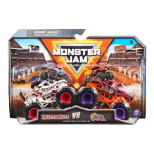 MONSTER JAM PACK X2 AUTOS ESCALA 1:64 MODELOS VR11 58702 MONSTER MUTT VS CALAVERA