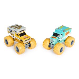 MONSTER JAM PACK X2 AUTOS ESCALA 1:64 MODELOS VR12 58702 WRECKREATION VS RANGER RESCUE - Imagen 2