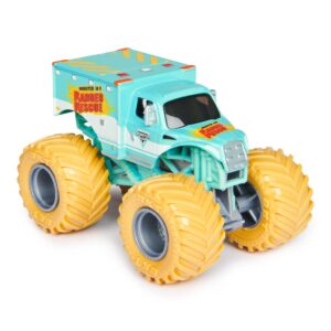 MONSTER JAM PACK X2 AUTOS ESCALA 1:64 MODELOS VR12 58702 WRECKREATION VS RANGER RESCUE - Imagen 4