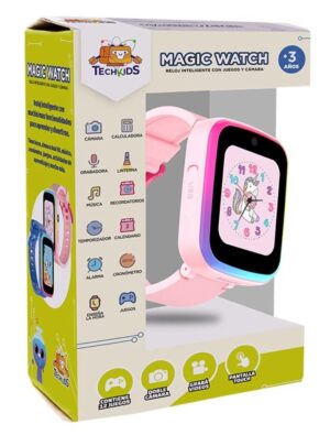 SMART WATCH INFANTIL CON JUEGOS COD IKTECH023 ROSA