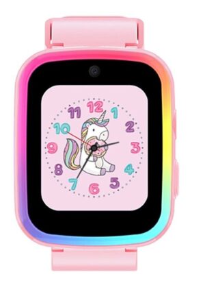 SMART WATCH INFANTIL CON JUEGOS COD IKTECH023 ROSA - Imagen 3