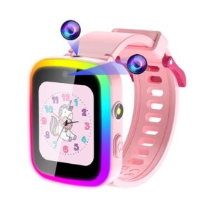 SMART WATCH INFANTIL CON JUEGOS COD IKTECH023 ROSA - Imagen 5