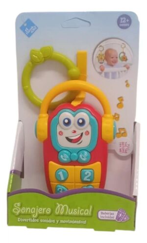 SONAJERO CUNERO CON SONIDO Y MOVIMIENTO VR1 7858 CELULAR