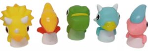 TITERES DE DEDOS DINOSAURIOS EL DUENDE AZUL COD 7905 - Imagen 2