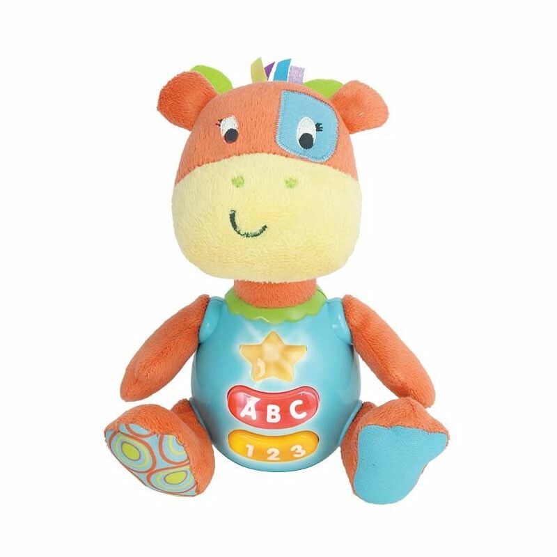 JIRAFA PATCH AMIGO INTELIGENTE DIDACTICO LUZ SONIDO COD 000688 - Imagen 3