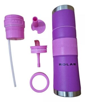 TERMO MATE LISTO AUTOCEBANTE ACERO ROLAN 750 ML VR6 080PP VIOLETA - Imagen 2