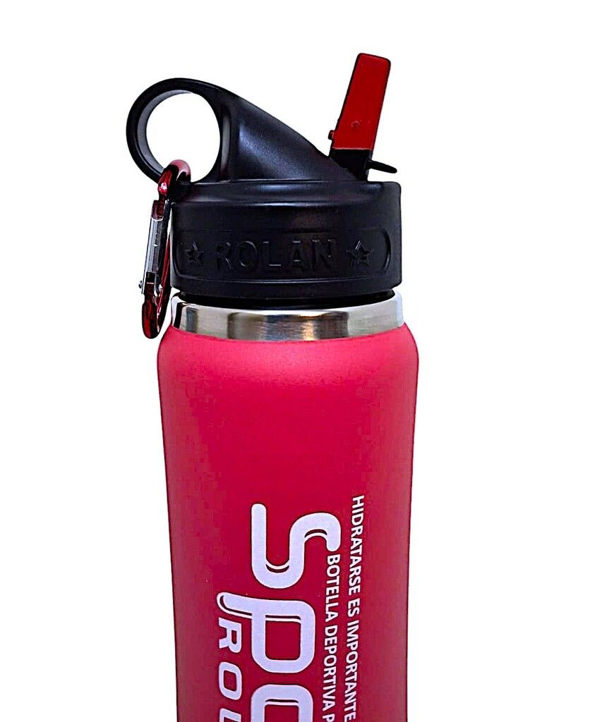 BOTELLA ACERO TERMICA DEPORTIVA 750ML VR4 RPA-075 ROJO SMC-750PP - Imagen 2