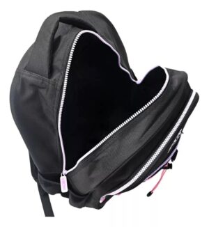 MOCHILA 18 NEGRO LILA FUCSIA SKORA COD 37704 - Imagen 4