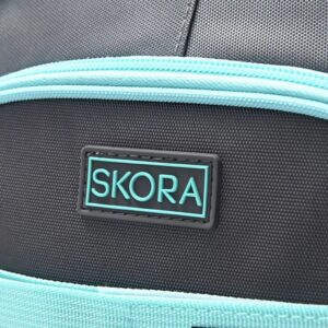 MOCHILA 18 GRIS AQUA SKORA COD 37700 - Imagen 5