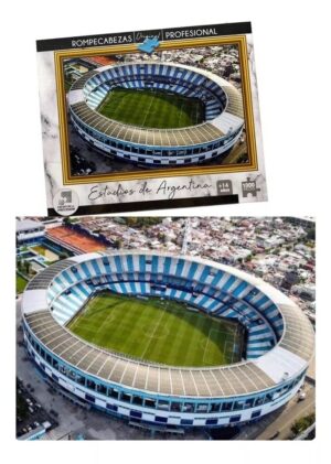 ROMPECABEZAS X 1000 PZS ESTADIOS DE ARGENTINA VR3 FD1000270 RACING CLUB - Imagen 4