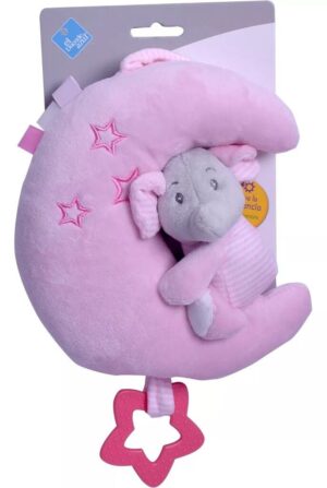 CUNERO MUSICAL PELUCHE LUNA ROSA EL DUENDE AZUL VR2 8090 RATON