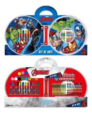 SET DE ARTE INFANTIL AVENGERS VENGADORES 58 PIEZAS COD SP553 - Imagen 3