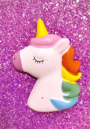 CUADERNO INFANTIL BRILLOSO CON SQUISHY VR4 A201984 UNICORNIO TAPA ROSA - Imagen 3