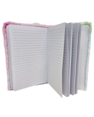 CUADERNO TAPA DE PELUCHE MULTICOLOR KOALA COD A201976 - Imagen 4