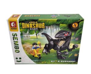 BLOQUES SEMBO BLOCK MUNDO DINO VR6 NA201937 MODELO 205014