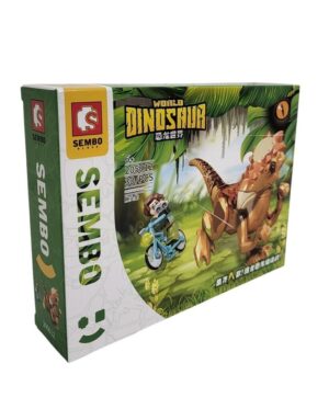 BLOQUES SEMBO BLOCK MUNDO DINO VR4 NA201937 MODELO 205012 - Imagen 2