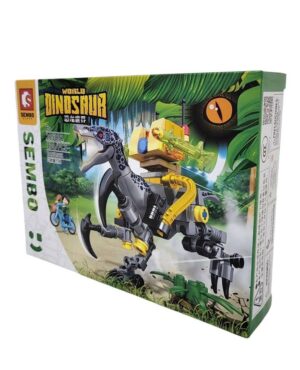 BLOQUES SEMBO BLOCK MUNDO DINO VR5 NA201938 MODELO 205031 - Imagen 2