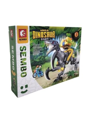 BLOQUES SEMBO BLOCK MUNDO DINO VR5 NA201938 MODELO 205031 - Imagen 3
