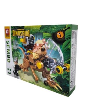 BLOQUES SEMBO BLOCK MUNDO DINO VR3 NA201938 MODELO 205029 - Imagen 3