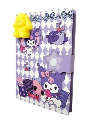 AGENDA INFANTIL HELLO KITTY FRIENDS CON SQUISHY VR2 50K-1371 KUROMI