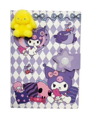 AGENDA INFANTIL HELLO KITTY FRIENDS CON SQUISHY VR2 50K-1371 KUROMI - Imagen 4